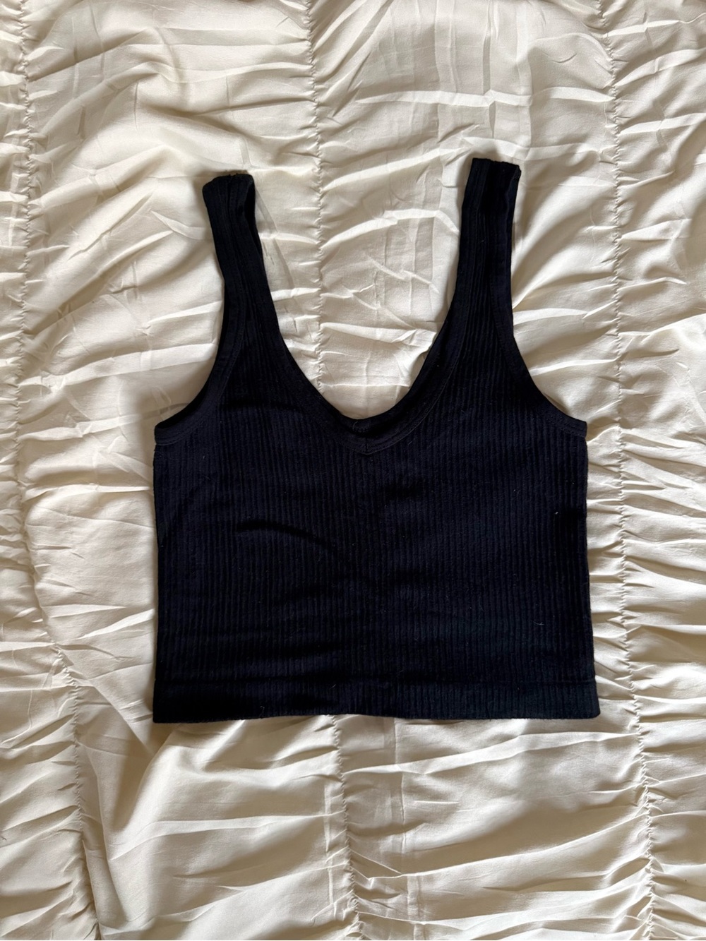 Urban Outfitters Out From Under Black Ribbed Tank Top